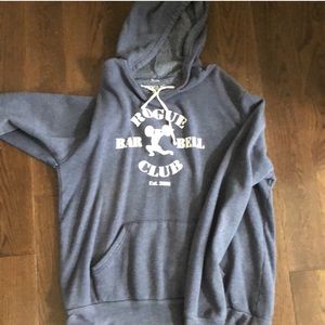 Rogue fitness barbell club hoodie size xl